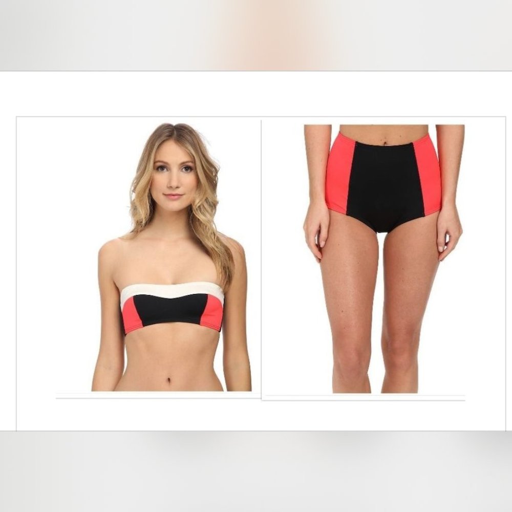 KATE SPADE color block bikini READ LISTING